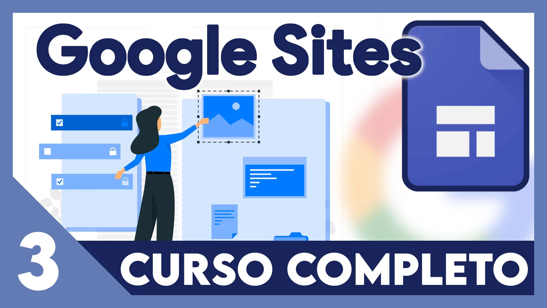 Curso Google Sites - Menú de navegación